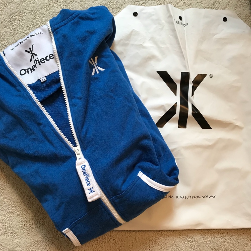 OnePiece Original Jumpsuit, Blue Women’s Sz XS